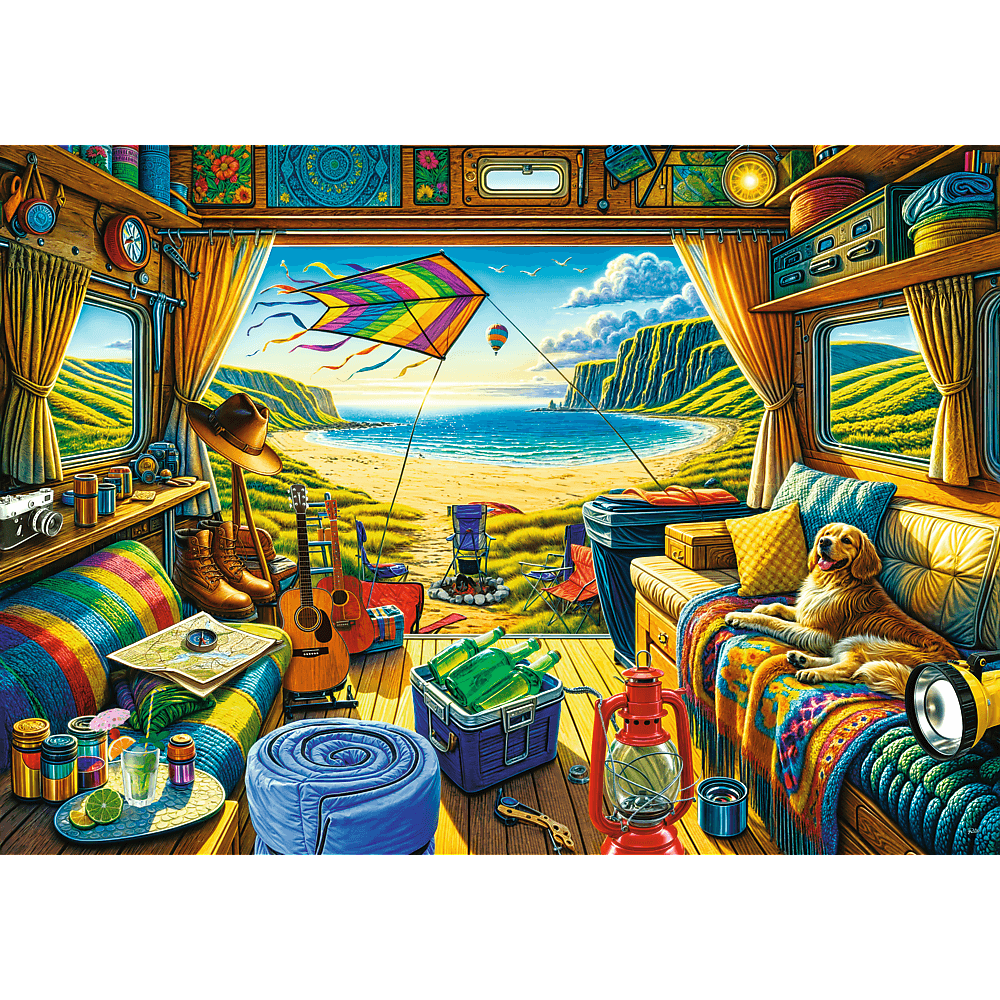 Trefl: Tea Time: Van Life - 1000pc Jigsaw Puzzle