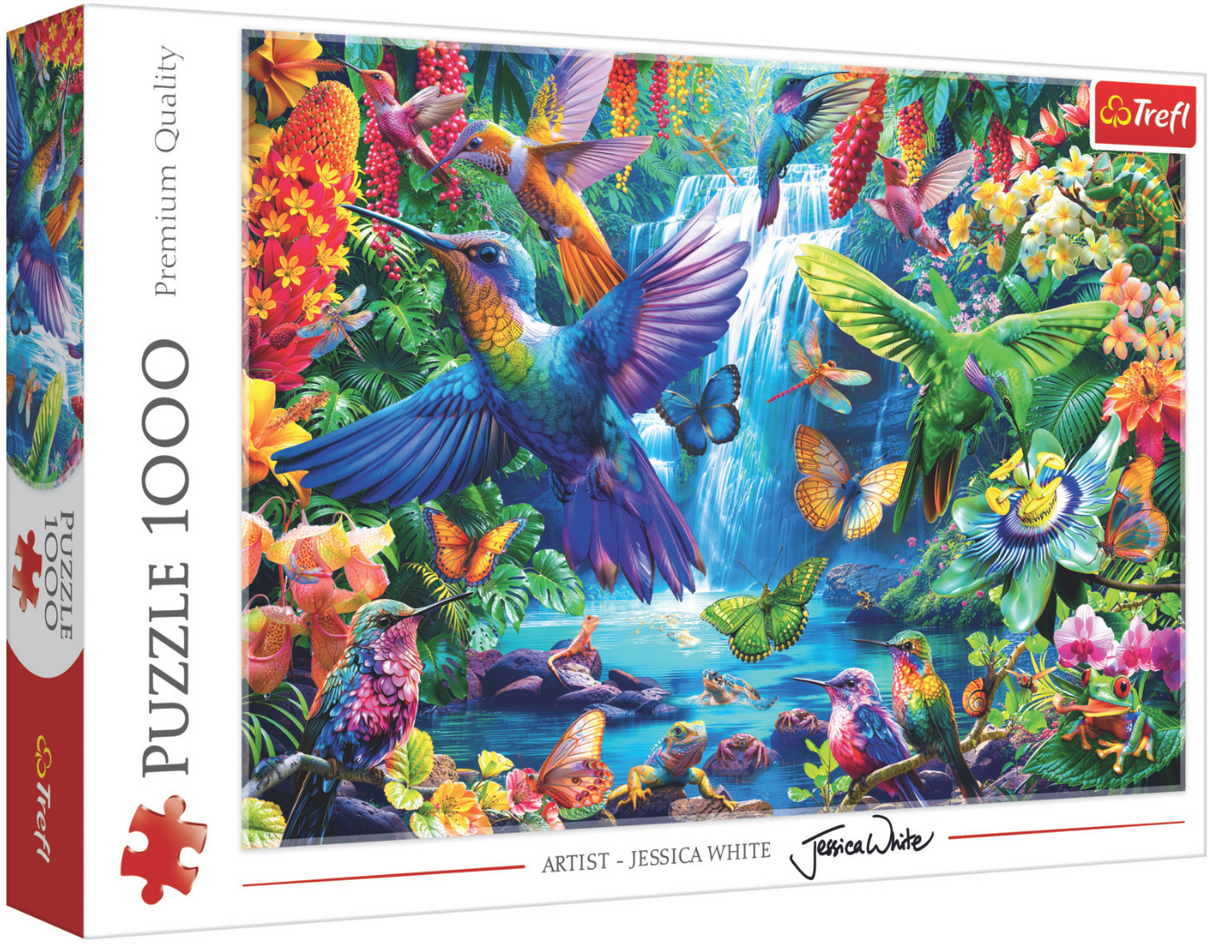 Trefl: Tropical Hummingbirds - 1000pc Jigsaw Puzzle