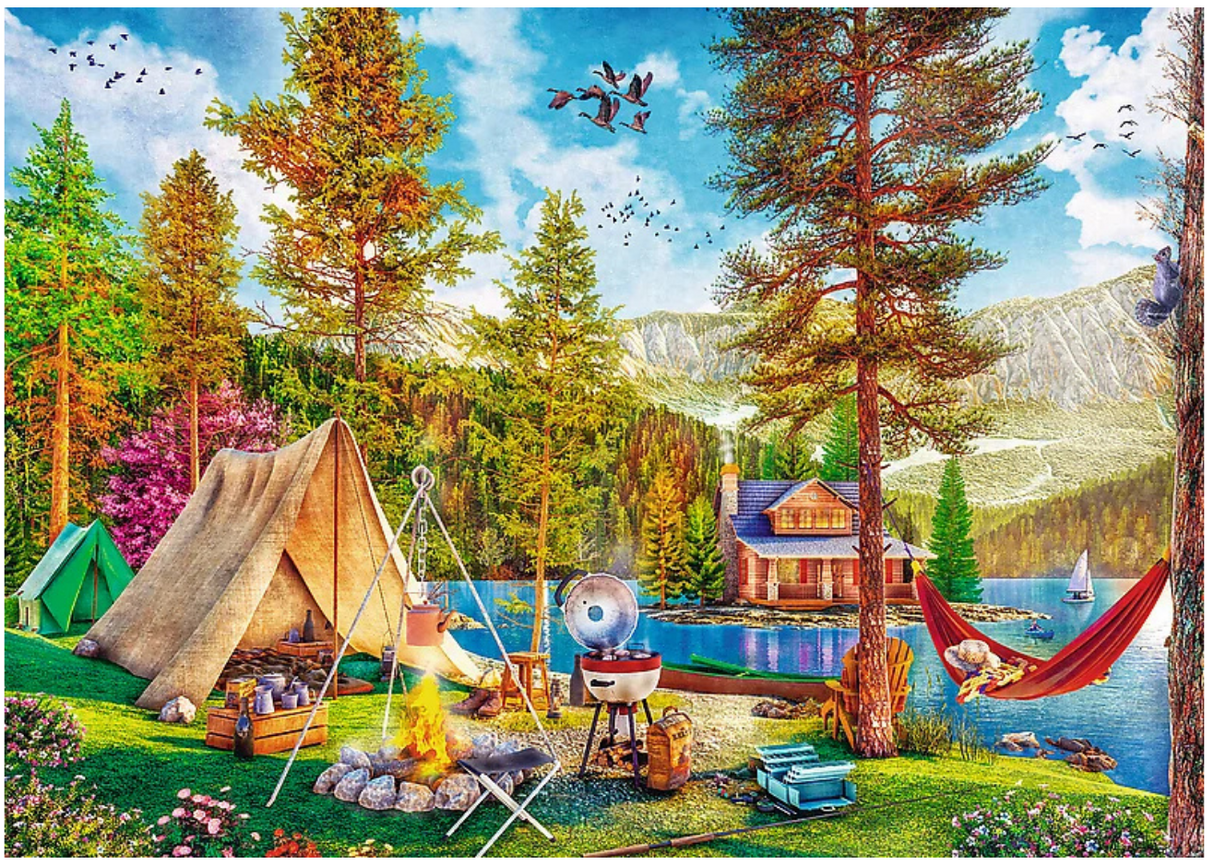 Trefl: Summertime relax - 2x500pc Jigsaw Puzzle