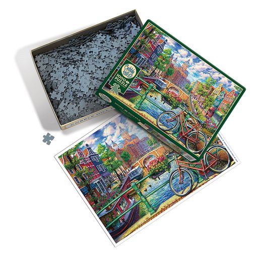 Cobble Hill Amsterdam Canal - 1000 Piece