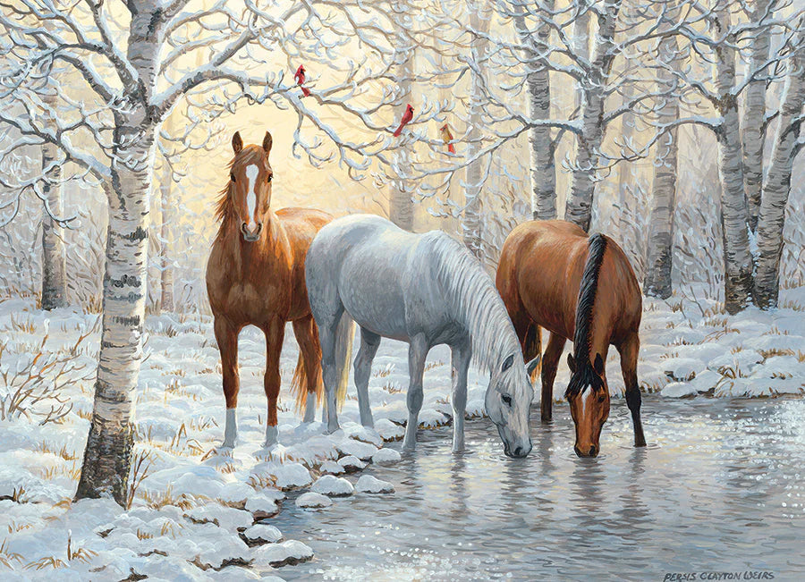 Cobble Hill: Winter Trio 1000pc Puzzle
