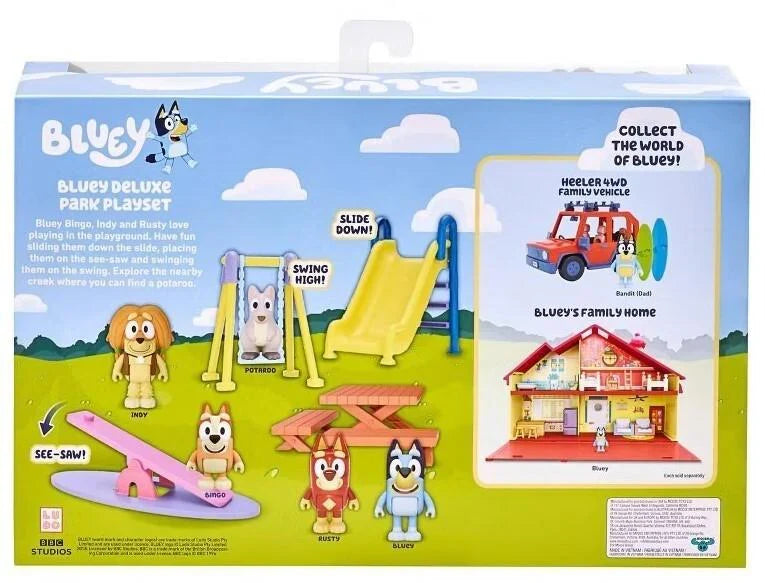 The Bluey Deluxe Park Playset