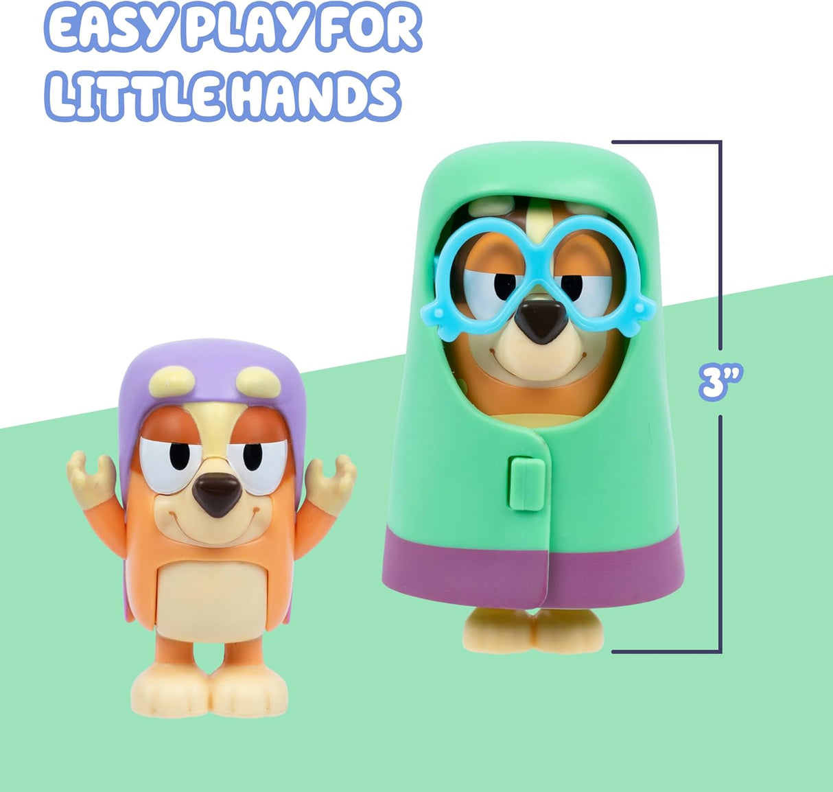 Bluey Figure 4 Pack - Here Come The Grannies