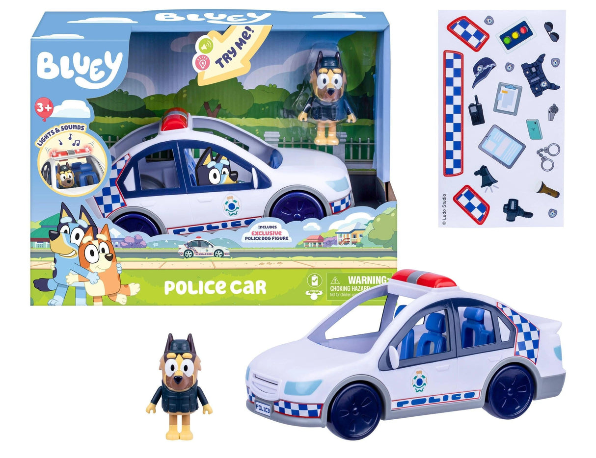 Bluey Police Car