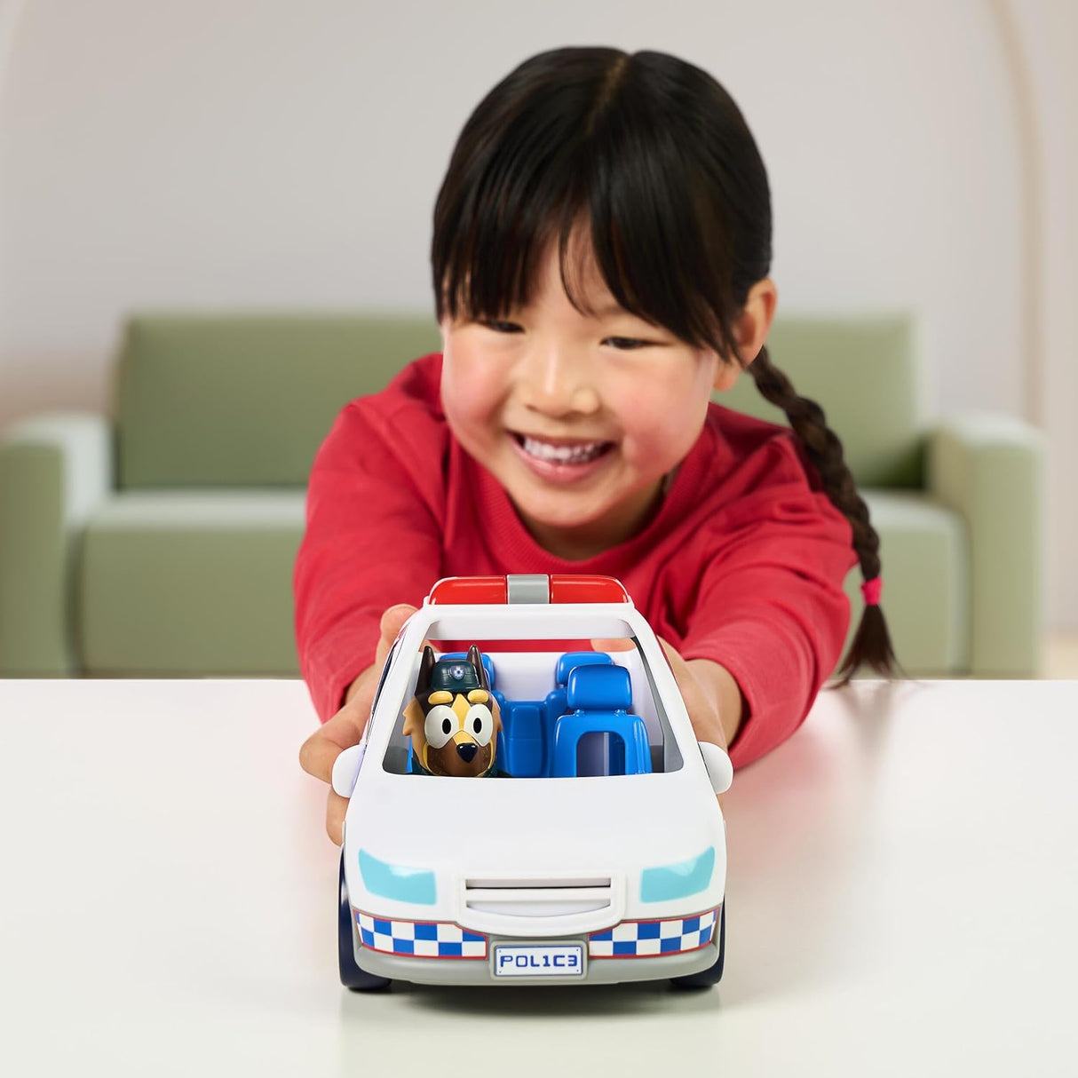Bluey Police Car