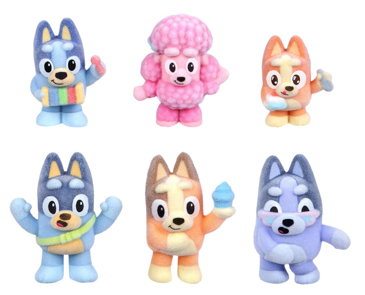 Bluey Fuzzies: Deluxe Figure Pack (8 Figures)