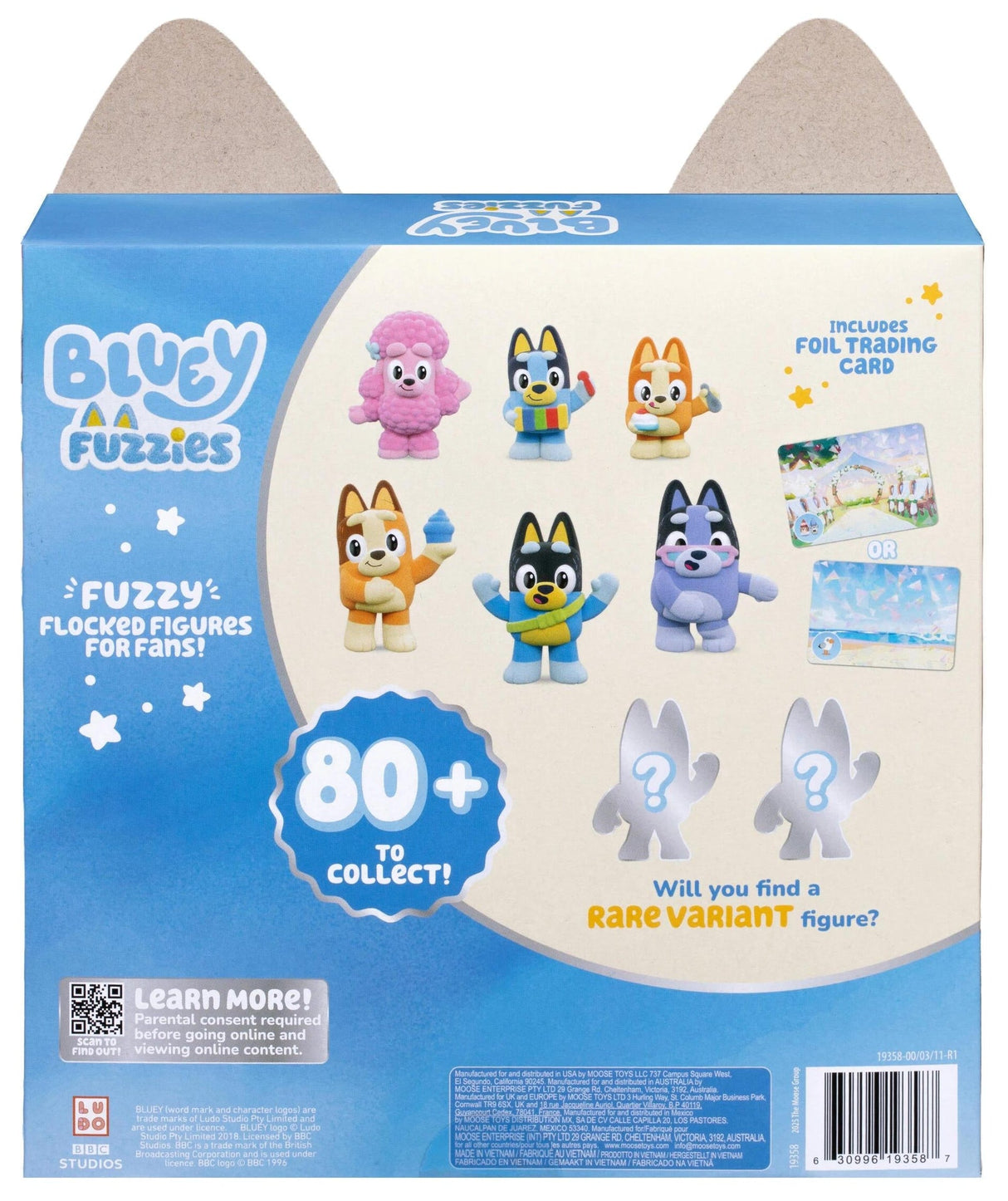Bluey Fuzzies: Deluxe Figure Pack (8 Figures)