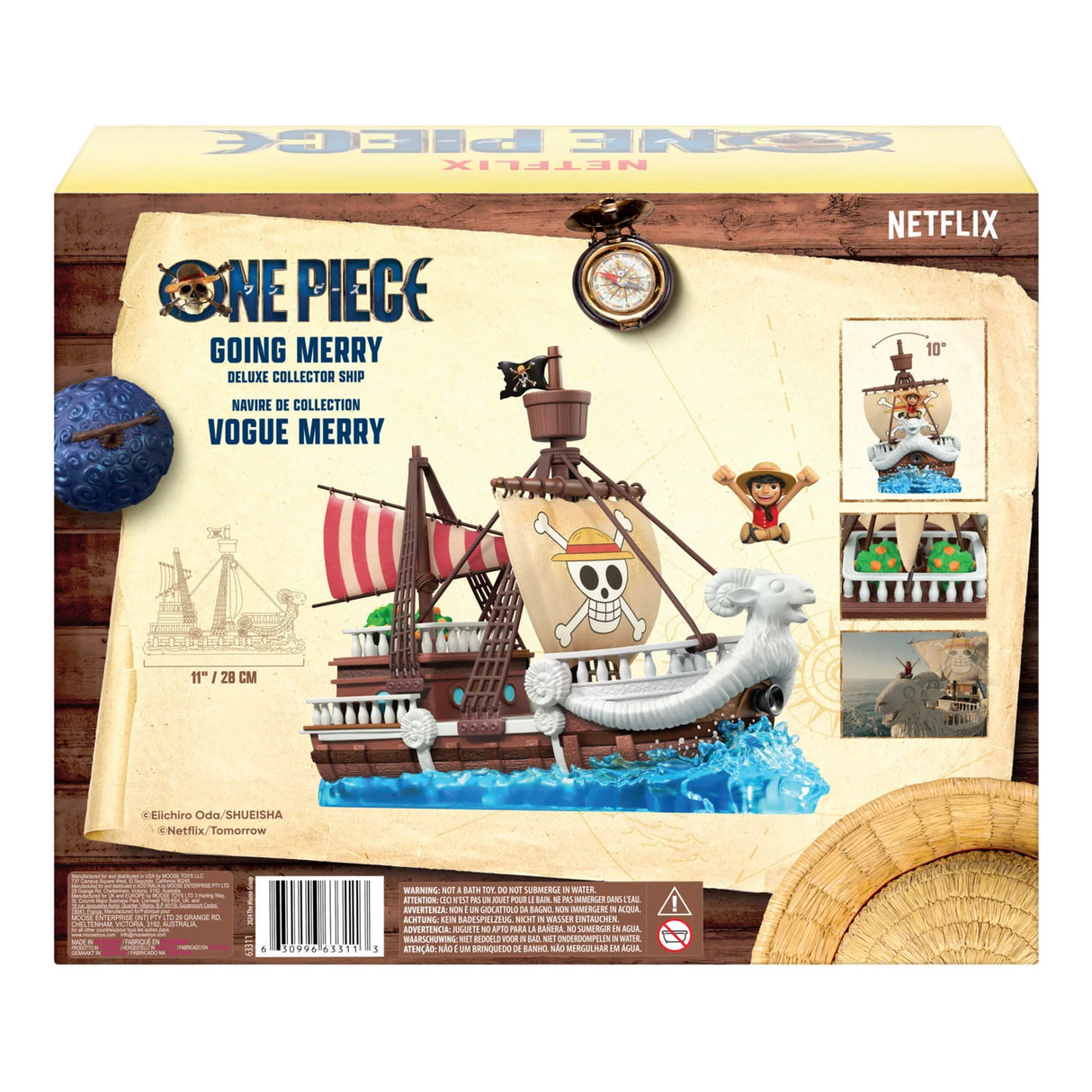 One Piece: Going Merry Crew Playset