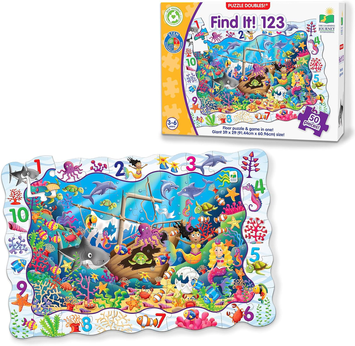Learning Journey: Puzzles Doubles - Find It! 123