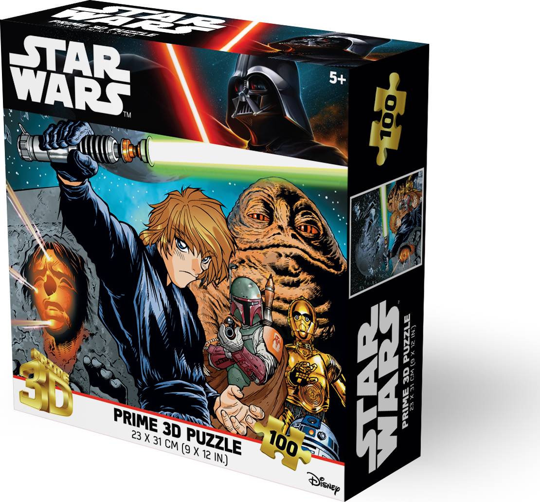 Prime 3D: 100pc 3D Puzzle - George Lucas Star Wars