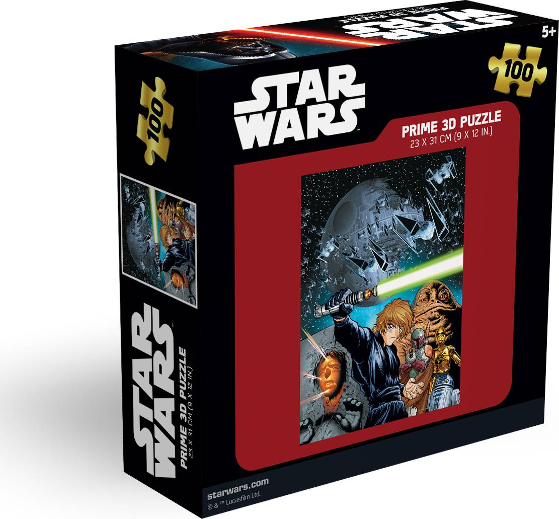 Prime 3D: 100pc 3D Puzzle - George Lucas Star Wars