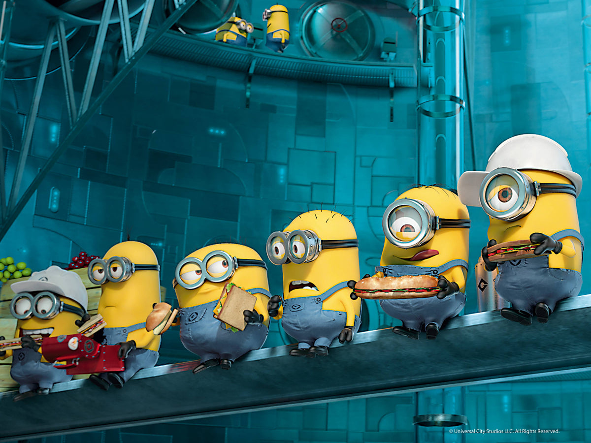 Prime 3D: 100pc 3D Puzzle - Universal Minions - Lunch