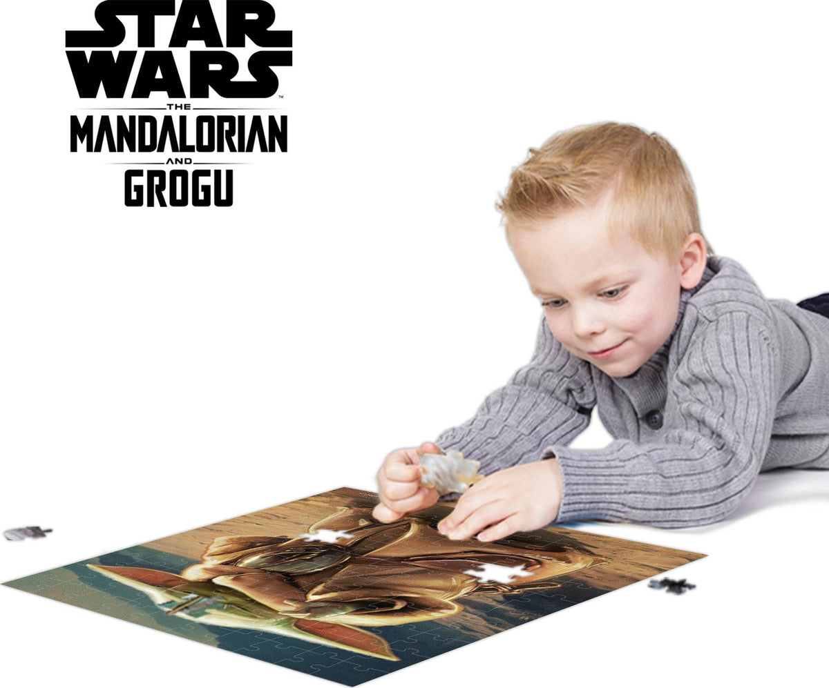 Prime 3D: 100pc 3D Puzzle - George Lucas The Mandorian & Grogu Movie