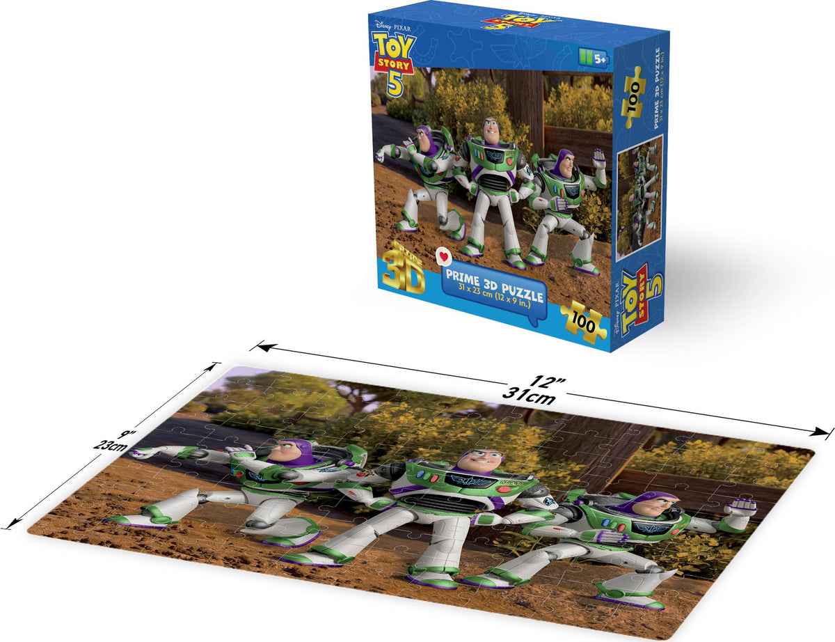 Prime 3D: 100pc 3D Puzzle - Disney Toy Story 5 - Buzz