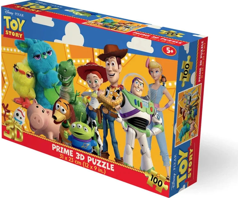Prime 3D: 100pc 3D Puzzle - Disney Toy Story Orange Star