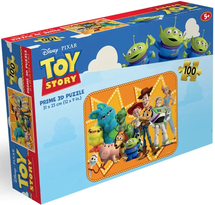 Prime 3D: 100pc 3D Puzzle - Disney Toy Story Orange Star
