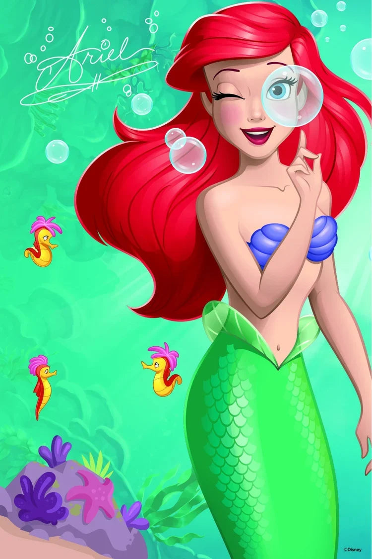 Prime3D Disney Ariel - 200 Piece 3D Puzzle Tin Box