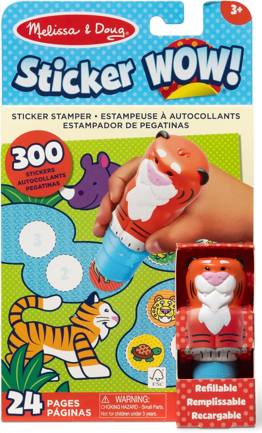 Melissa & Doug: Sticker WOW! Activity Pad Set: Tiger