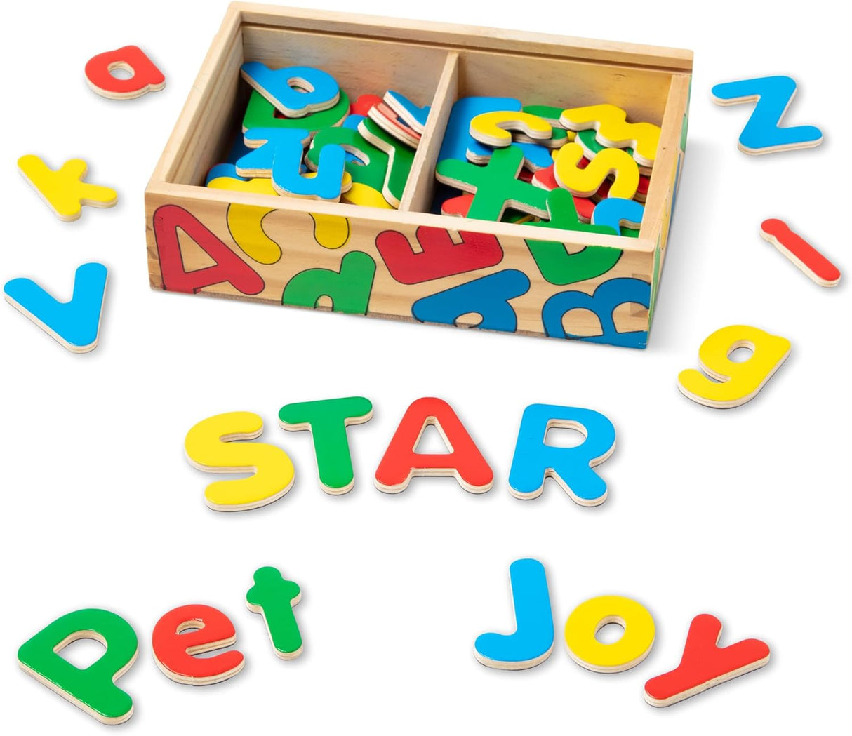 Melissa & Doug: Alphabet Magnets: 52 Pieces