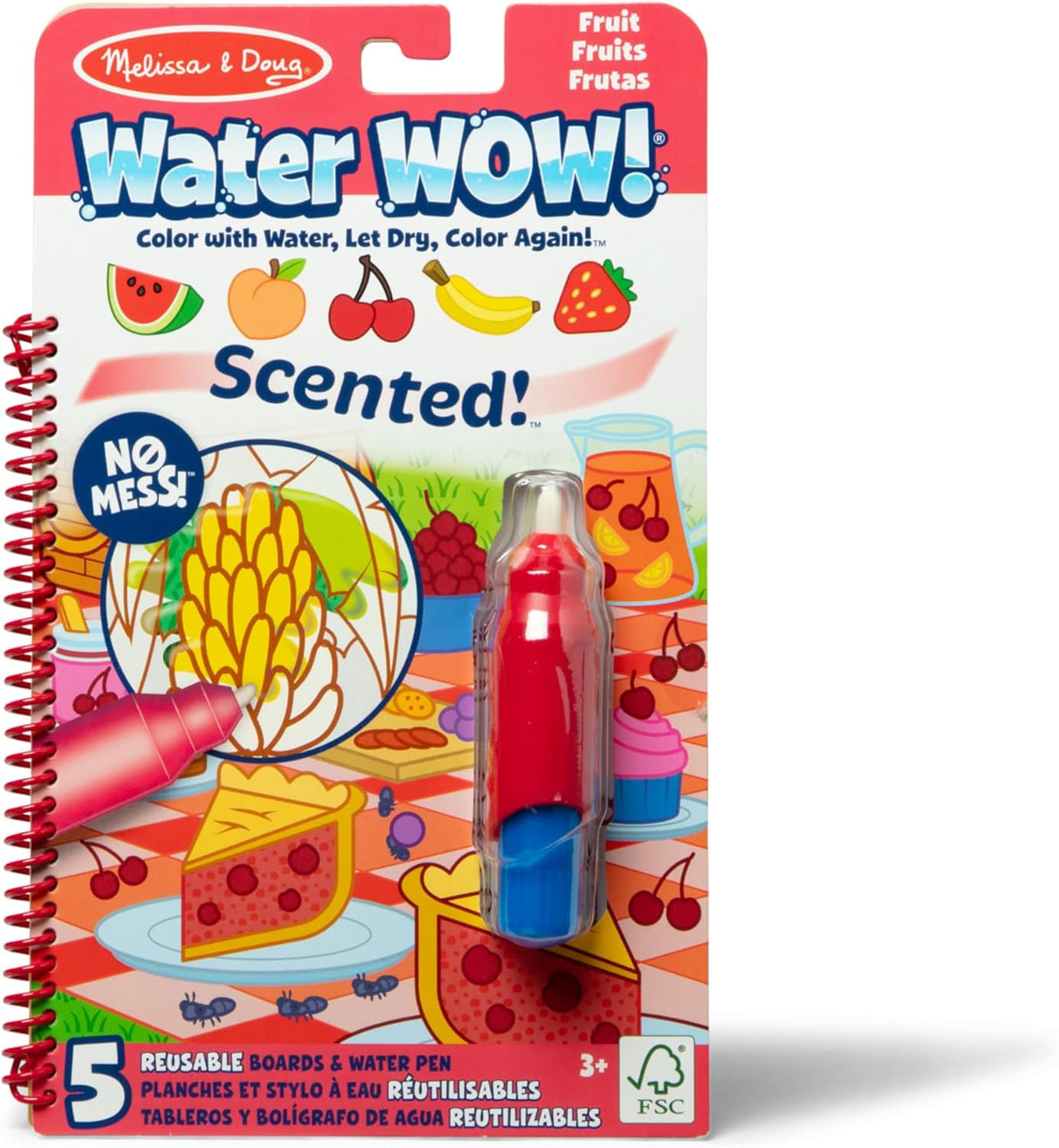 Melissa & Doug: Water Wow Fruit Scented Pad