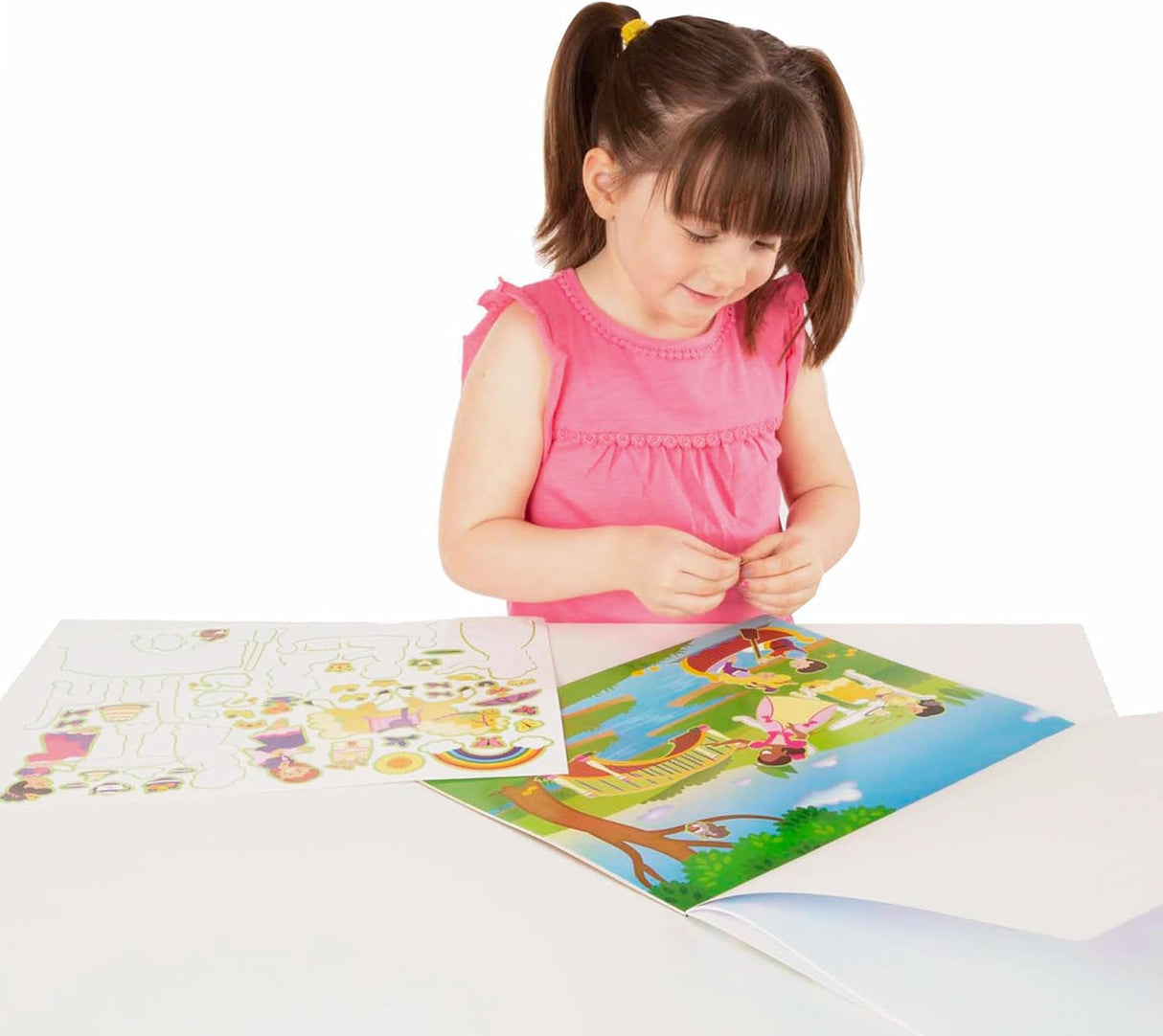 Melissa & Doug: Reusable Sticker Pad - Princess Castle