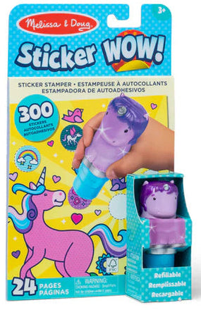 Melissa & Doug: Sticker WOW! Activity Set: Purple Unicorn
