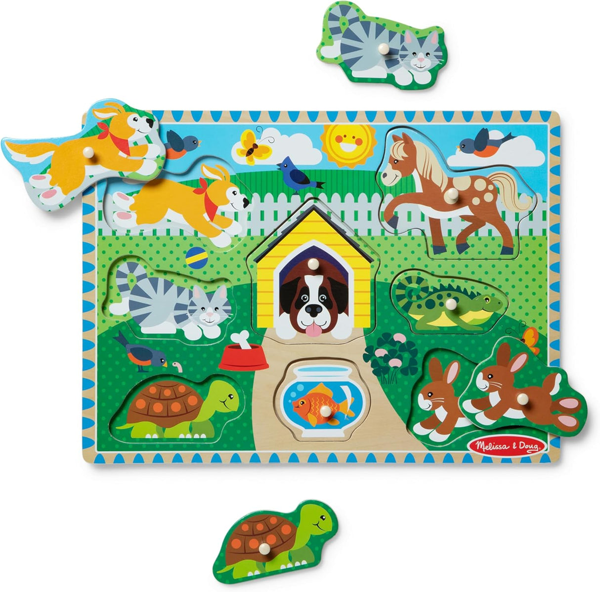 Melissa & Doug: Pets Peg Puzzle