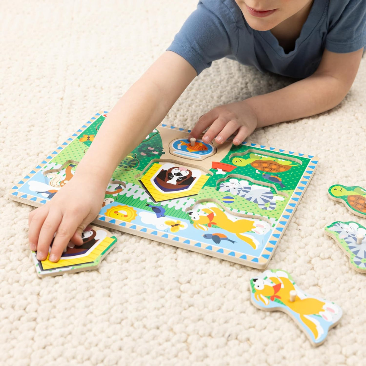 Melissa & Doug: Pets Peg Puzzle