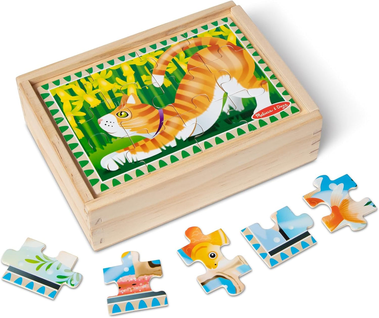 Melissa & Doug: Pets Puzzles in a Box