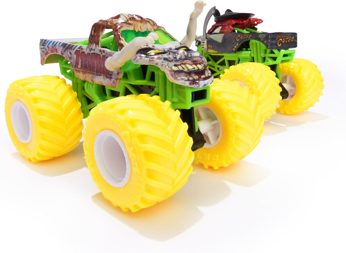 Monster Jam 1:64 Scale - Pirate's Curse vs. Zombie