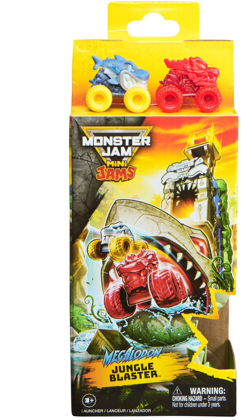 Monster Jam Mini Jams - Launcher Megalodon Jungle Blaster