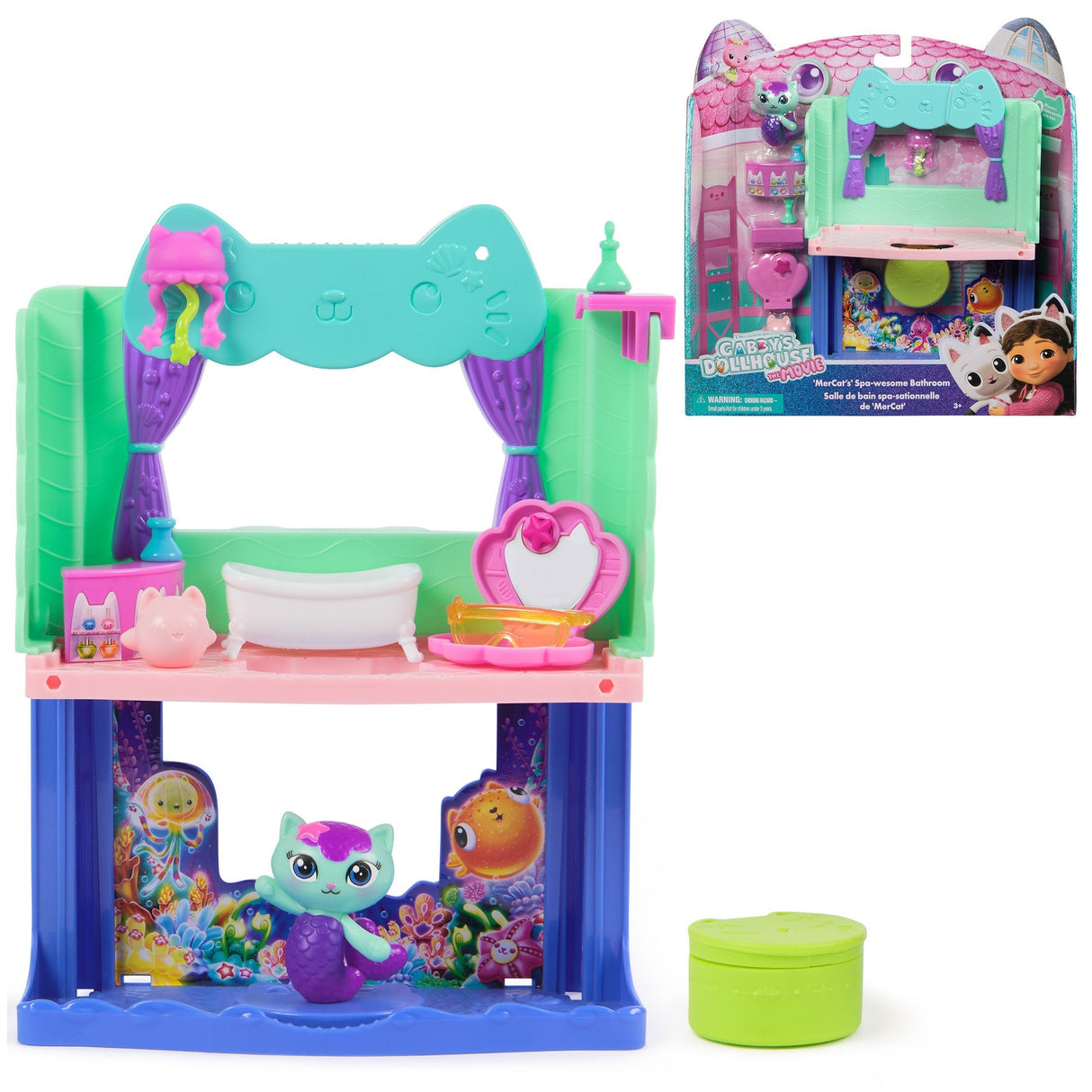 Gabby's Dollhouse: Movie Playroom - MerCat's Bathroom