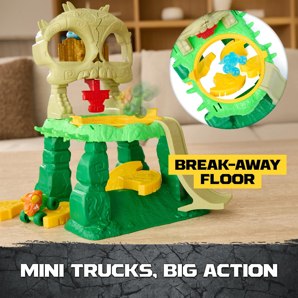 Monster Jam Mini Jams - Crash 'n' Crumble Jungle