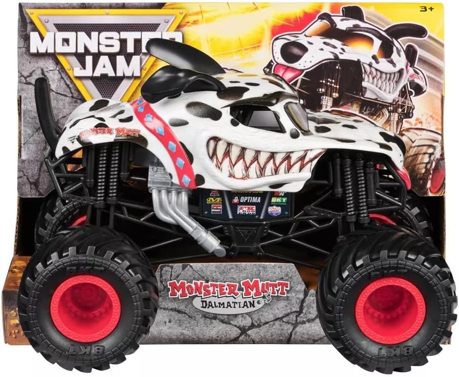 Monster Jam 1:24 Scale Collector Die Cast - Monster Mutt Dalmatian