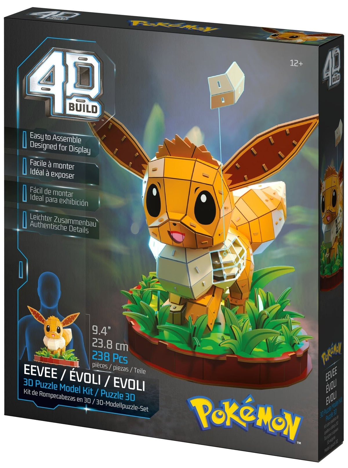 4D Build: Pokémon - Eevee 3D Model Kit