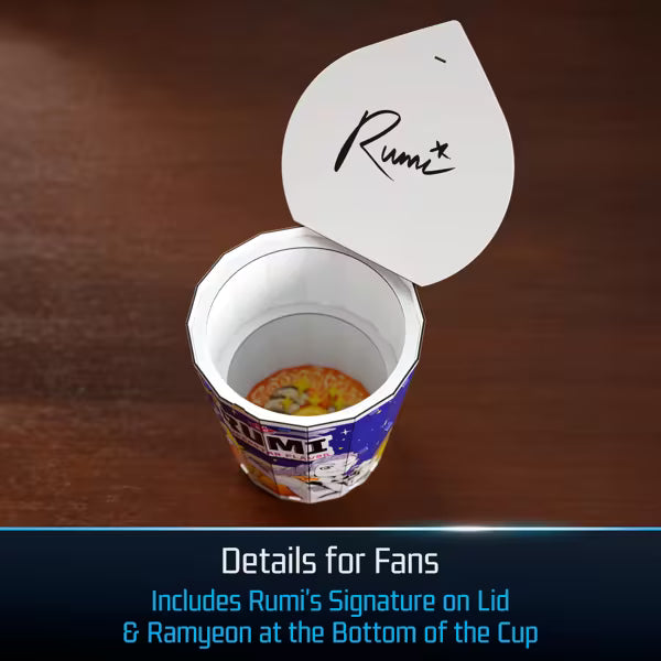 4D Build: Demon Hunters - Rumi Noodle Cup 3D Model Kit