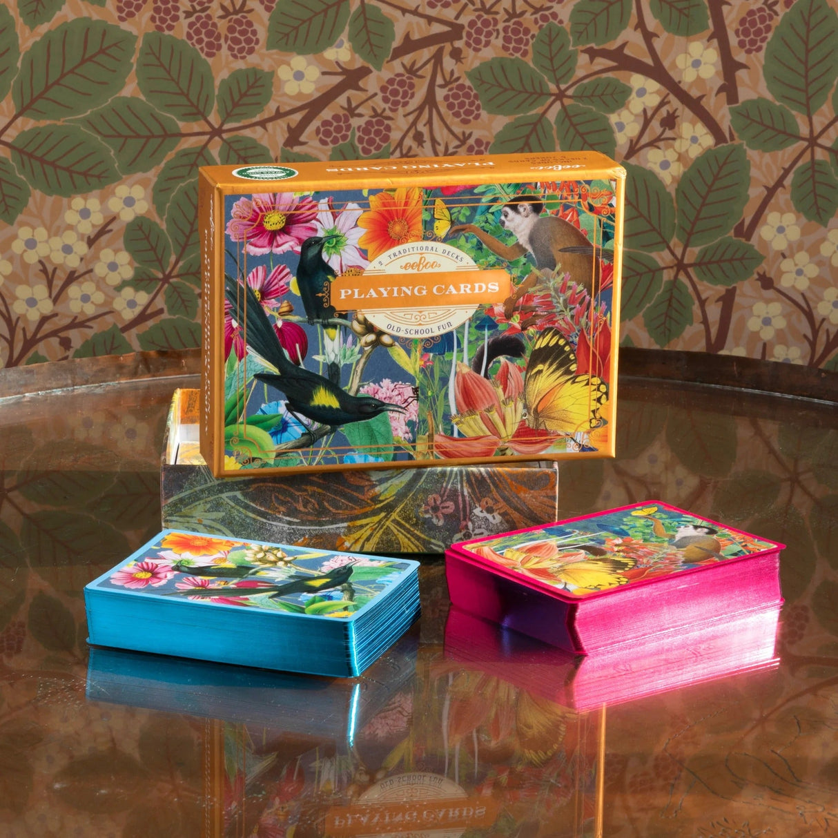 eeBoo: Playing Cards - Garden of Eden (Set of 2)
