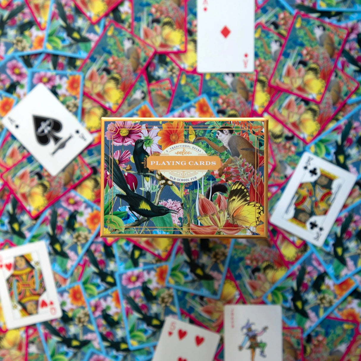eeBoo: Playing Cards - Garden of Eden (Set of 2)