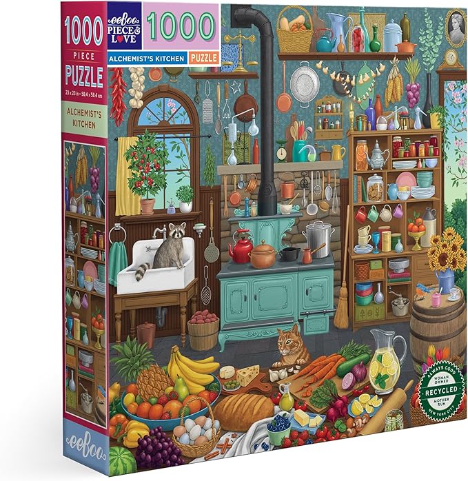 eeBoo: 1000pc Square Puzzle - Alchemists Kitchen