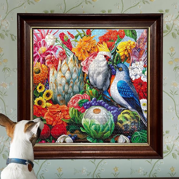 eeBoo: 1000pc Square Puzzle - Magical Fruits
