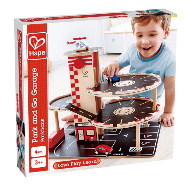 Hape: Park and Go Garage