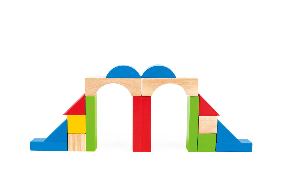 Hape: Build up and Away Blocks