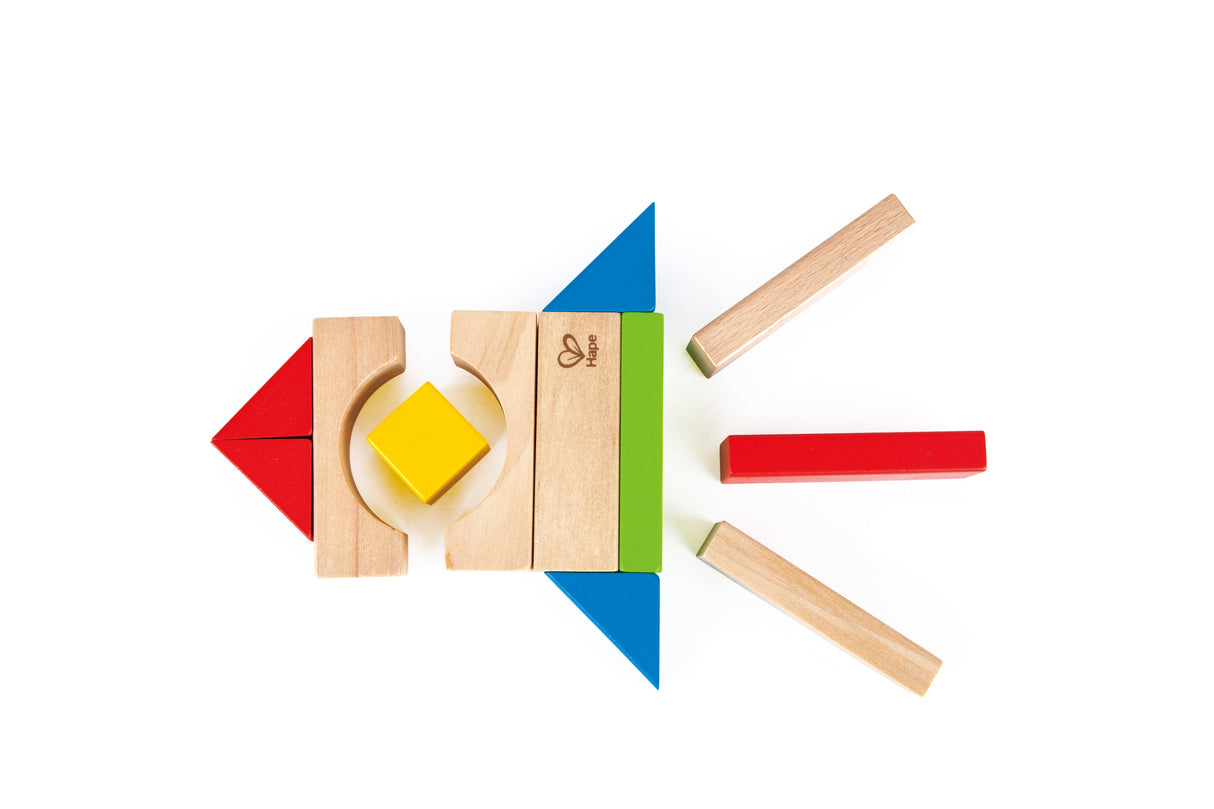 Hape: Build up and Away Blocks