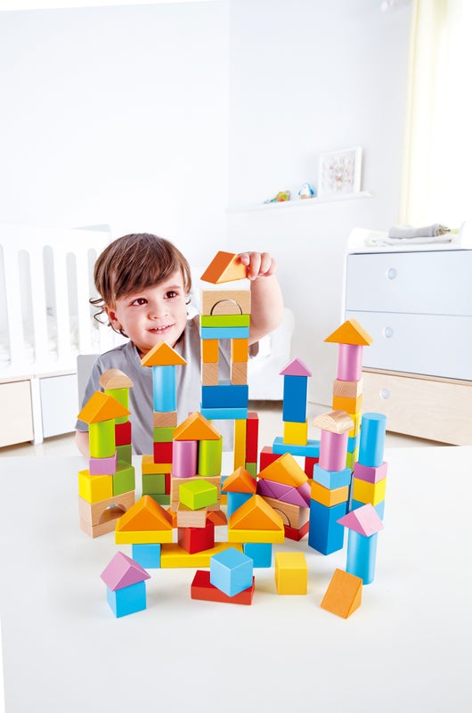 Hape: 101 Beech Blocks