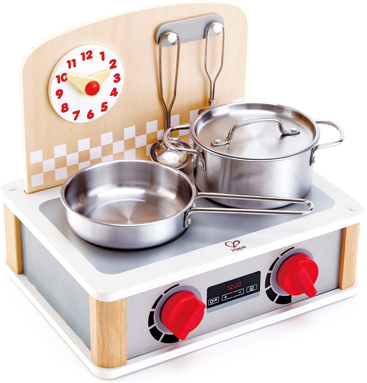 Hape: 2-in-1 Kitchen & Grill Set