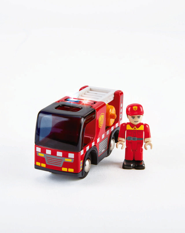 Hape: Fire Truck with Siren
