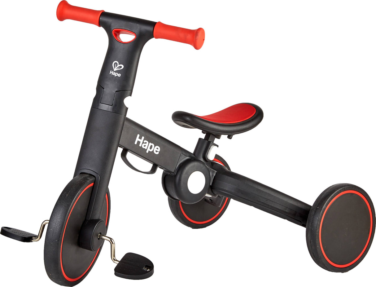Hape: Transforming Rider Black & Red