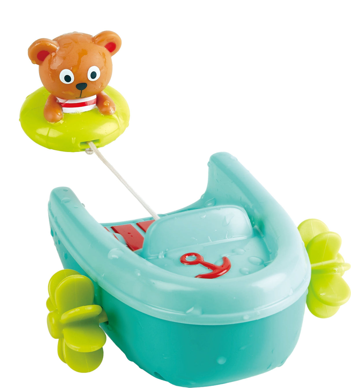 Hape: Tubing Pull-Back Boat