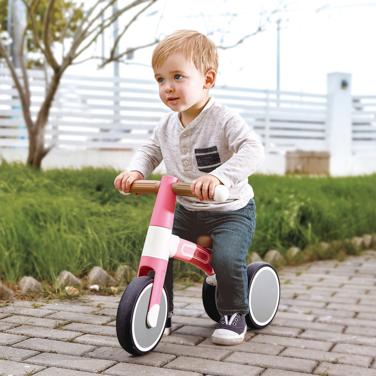Hape: My First Balance Bike: Vespa Pink