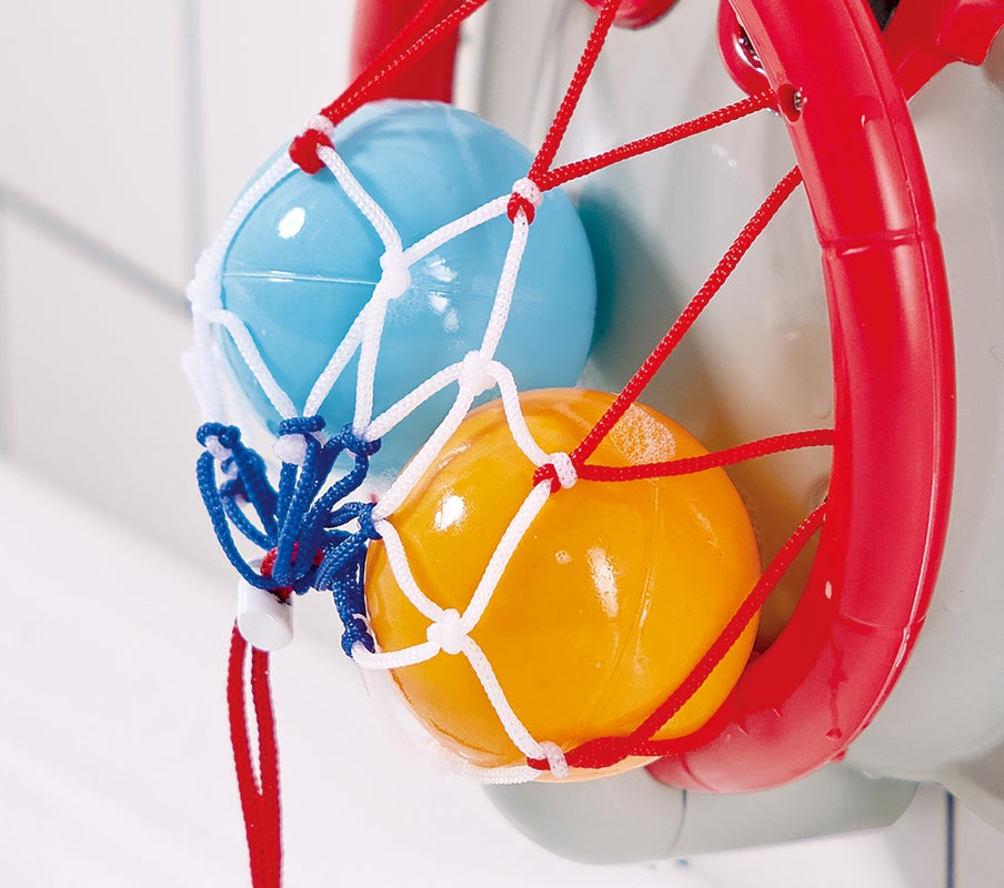 Hape: Bath Time Basketball Elephant Pal